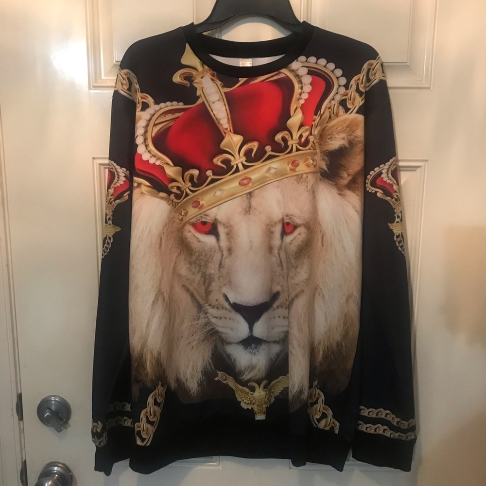Men’s graphic sweater light streetwear